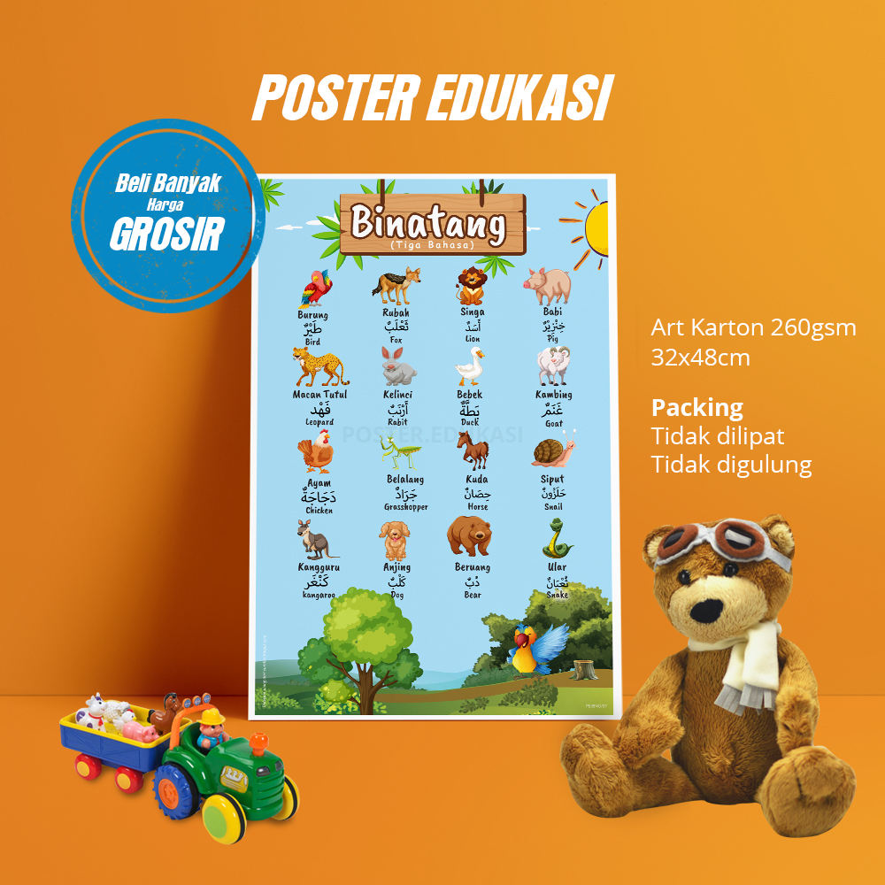 Poster Binatang Poster Binatang