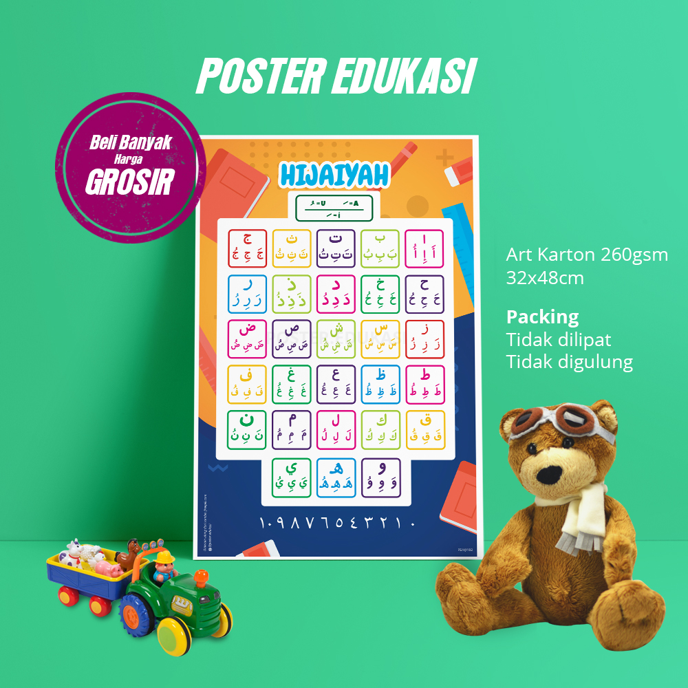 Poster Hijaiyah harokat Poster Hijaiyah harokat